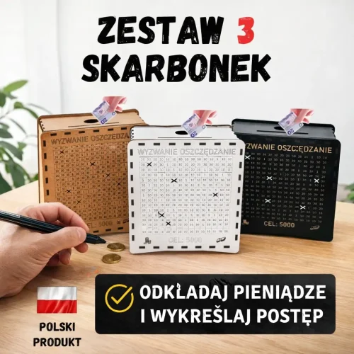 Skarbonka Marzeń do oszczędzania pieniędzy