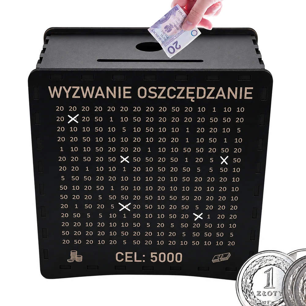 Skarbonka czarna
