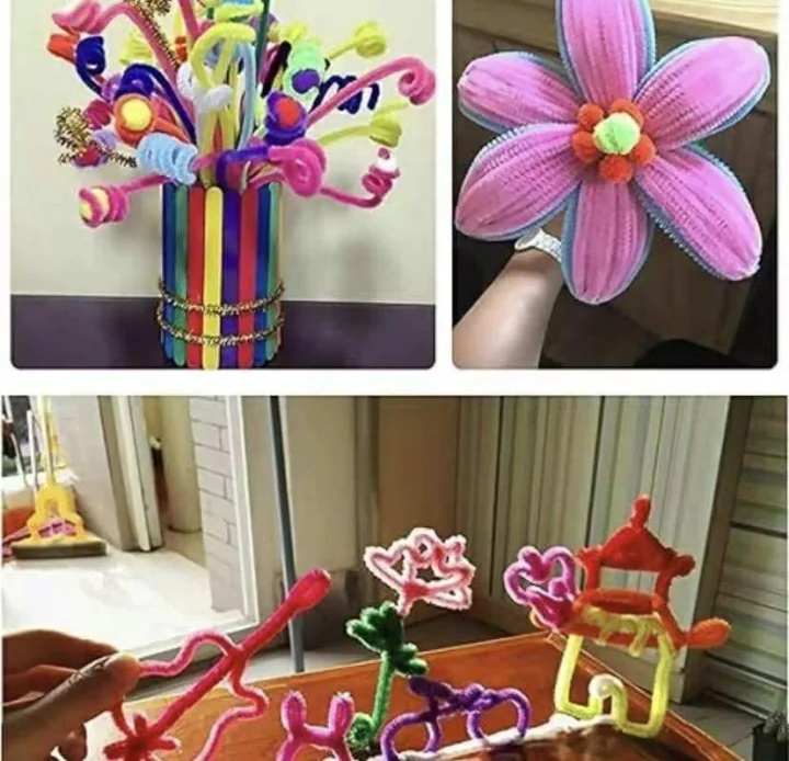 Kolorowe projekty z patyczków TwistFun